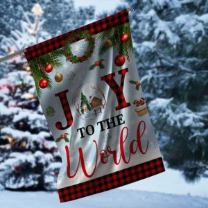 Joy To The World Garden Flag – 12×18 Garden Flag