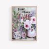 Just Have Faith Poster Print, Digital Poster Wall Art