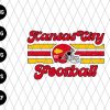 Kansas City Football Retro Svg File