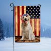 Labrador Retriver Charming Dog Garden Flag – 12×18 Garden Flag