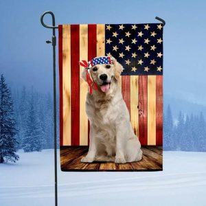 Labrador Retriver Charming Dog Garden Flag – 12×18 Garden Flag