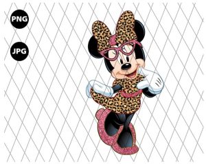 Leopard Minnie Mouse Png 2