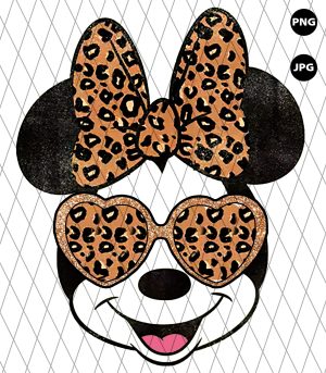 Leopard Minnie Mouse Png