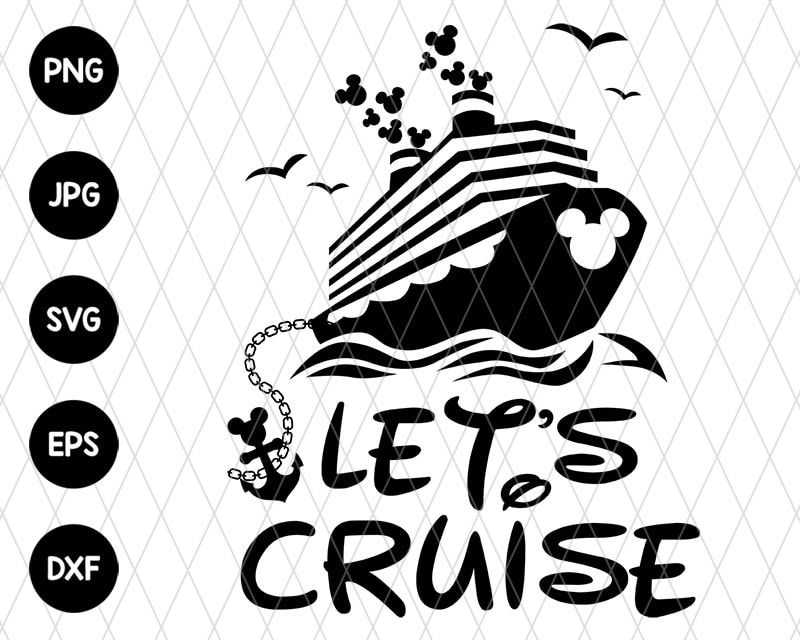 Lets Cruise Svg File Lets Cruise Svg File