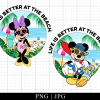 Life Is Better At The Beach Png Family Trip 2023 Png