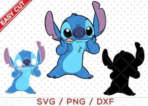 Lilo and Stich SVG, Stitch 01 SVG