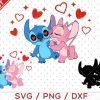 Lilo and Stich SVG, Stitch 03 SVG, Stitch Valentines