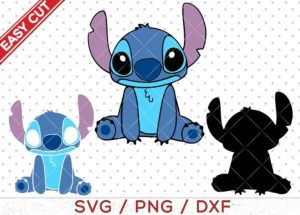 Lilo and Stich SVG, Stitch 04 SVG