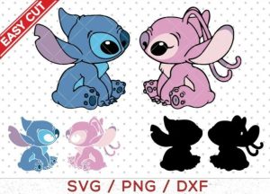 Lilo and Stich SVG, Stitch 13 SVG