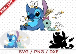 Lilo and Stich SVG, Stitch 18 SVG
