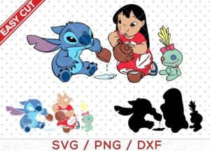 Lilo and Stich SVG, Stitch 38 SVG