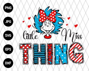 Little Miss Thing Teacher Svg File