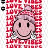 Love Vibes Smiley Face PNG
