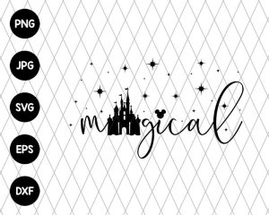 Magical Castle Svg File
