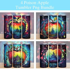 Magical Poison Apple Tumbler Png