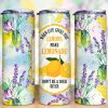 Make Lemonade Sour Tumbler Png