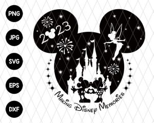 Making Memories Family Mickey Vacation Svg File