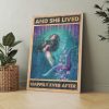 Mermaid Vintage Poster Print - Customvouge