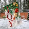 Merrry Christmas Joy Garden Flag – 12×18 Garden Flag
