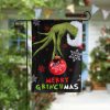 Merry Christmas Grinch Hand Garden Flag – 12×18 Garden Flag