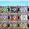 Messy Bun Bundle Tumbler Png