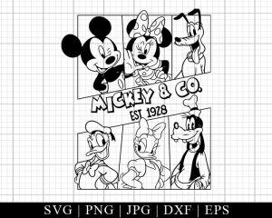 Mickey And Co Svg Family Trip 2023 Svg