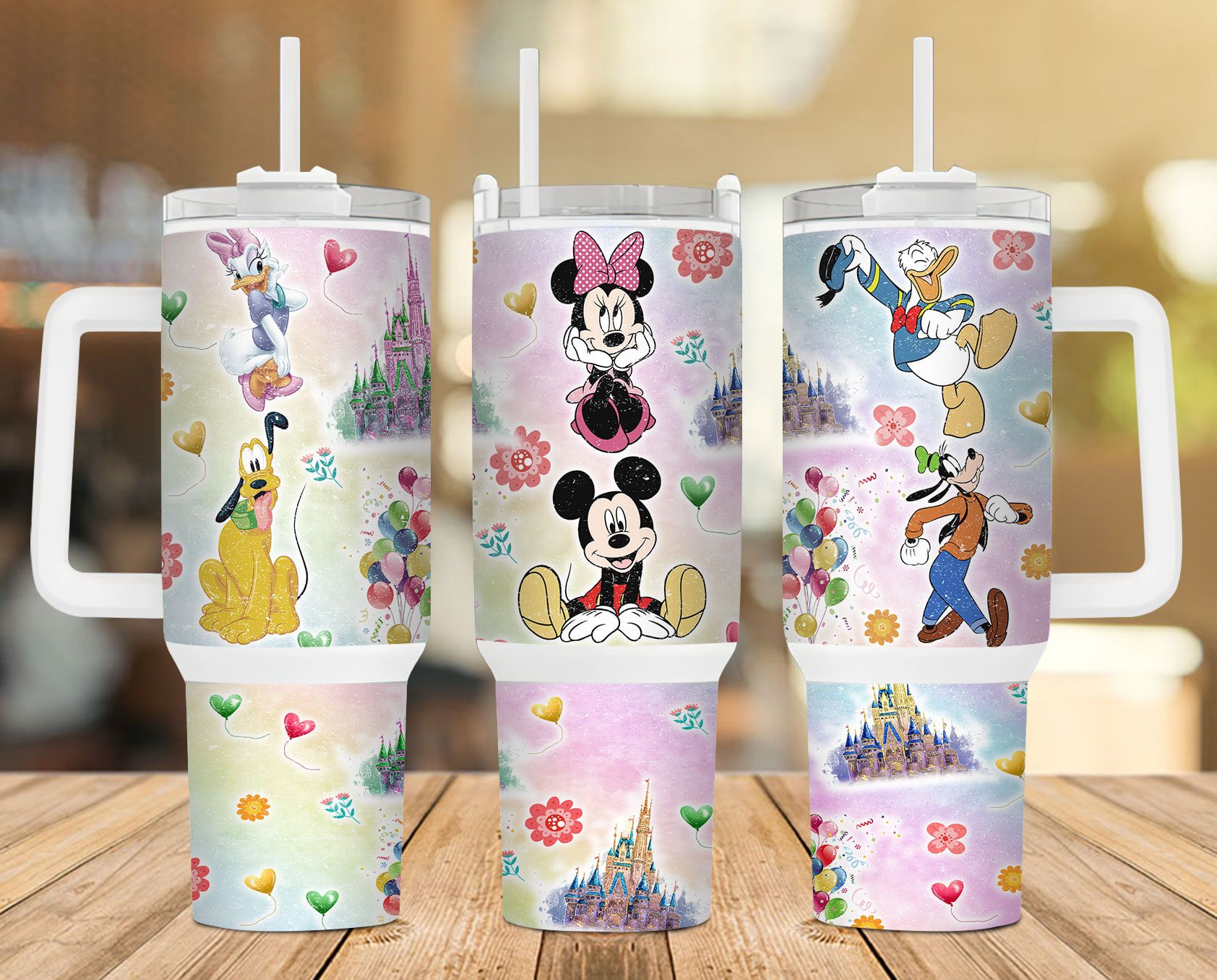 Mickey And Friends 40 Oz 2 Piece Tumbler Wrap Mickey And Friends 40 Oz 2 Piece Tumbler Wrap