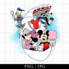 Mickey And Friends Disney Bound Png Family Trip 2023 Png