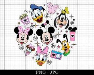 Mickey And Friends Magical Trip Png Family Trip 2023 Png