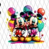 Mickey And Minnie Splash Of Color Png Files