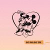 Mickey and Minnie SVG, Mickey Mouse Happily Ever After Love SVG