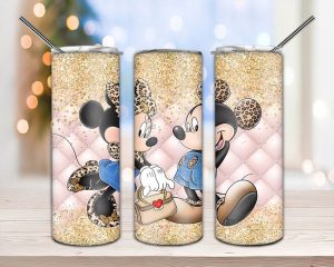 Mickey And Minnie Tumbler Png