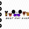 Mickey Best Day Ever Snack Goal Svg File