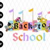 Mickey Friends Back To School Svg File