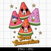 Mickey Friends Sweet Summer Png Family Trip 2023 Png
