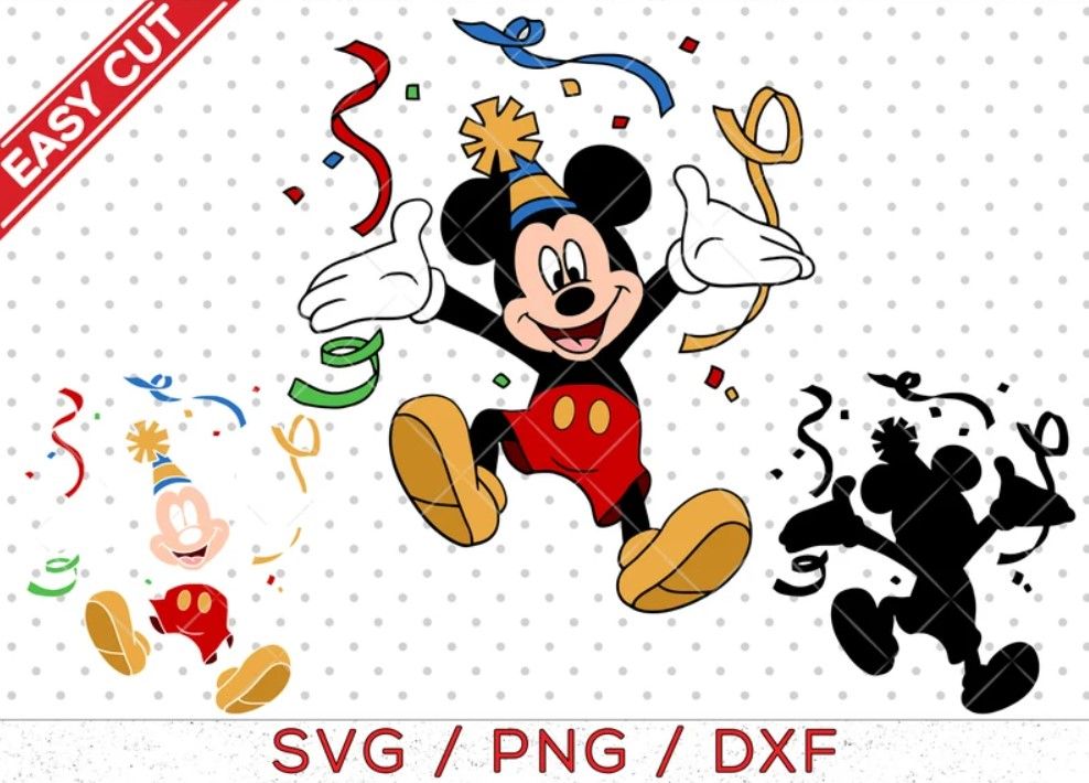 Mickey Mouse Birthday Svg Party 11 Svg Mickey Mouse Birthday Svg Party 11 Svg