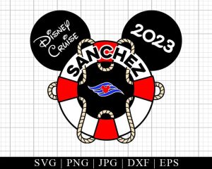 Mickey Mouse Disney Cruise Svg Family Trip 2023 Svg