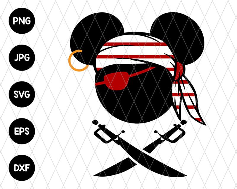 Mickey Mouse Pirates Family Vacation Svg File Mickey Mouse Pirates Family Vacation Svg File