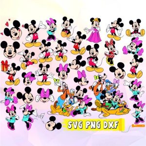 Mickey Mouse SVG, Mickey and Friends SVG