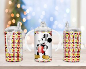Mickey Sippy Cup Sublimation Design