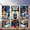 Mickey Stained Glass Tumbler Png
