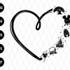 Minimalist Parks Heart Svg File