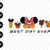 Minnie Best Day Ever Snack Goal Svg File