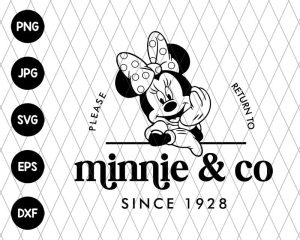 Minnie Co Svg File