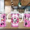Minnie Coffee Sippy Cup Sublimation Design