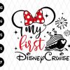 Minnie First Cruise Family Vacation Svg File