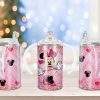 Minnie Glitter Sippy Cup Sublimation Design