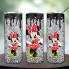 Minnie Glitter Tumbler Png
