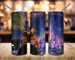 Mouse 50th Anniversary Tumbler Png