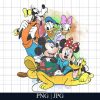 Mouse And Friends Watercolor Mickey Friendship Png
